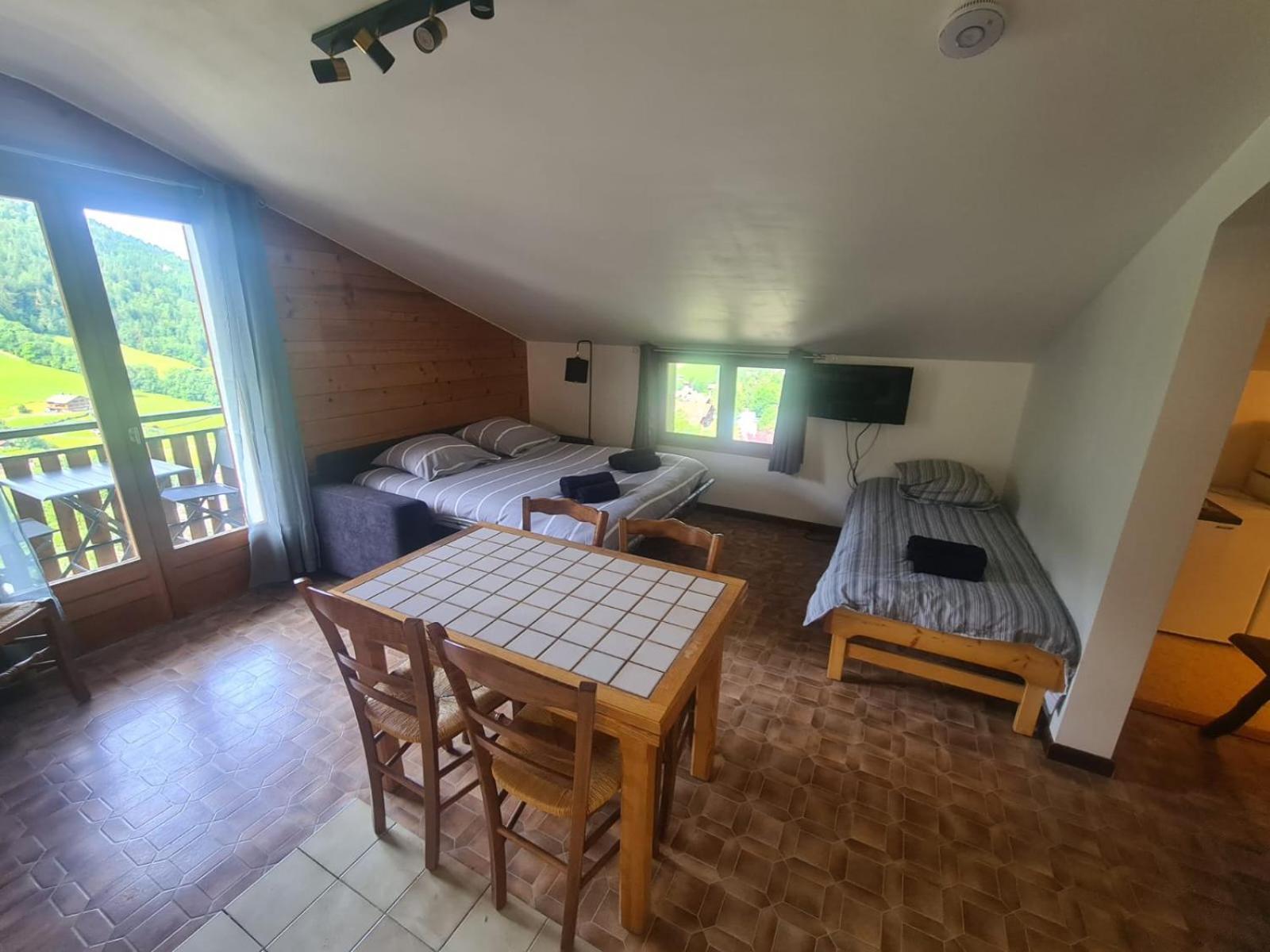 La Loulettaz Apartment Le Grand-Bornand Luaran gambar